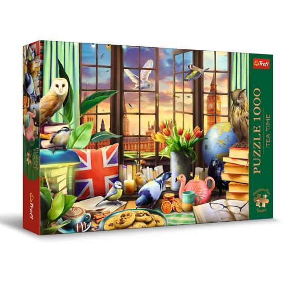 Puzzle Trefl Todas as coisas Britânicas 1000 Peças Puzzle Trefl Todas as coisas Britânicas 1000 Peças