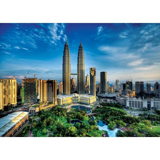 Trefl Puzzle Petronas Towers, Kuala Lumpur, Malásia 2000 peças