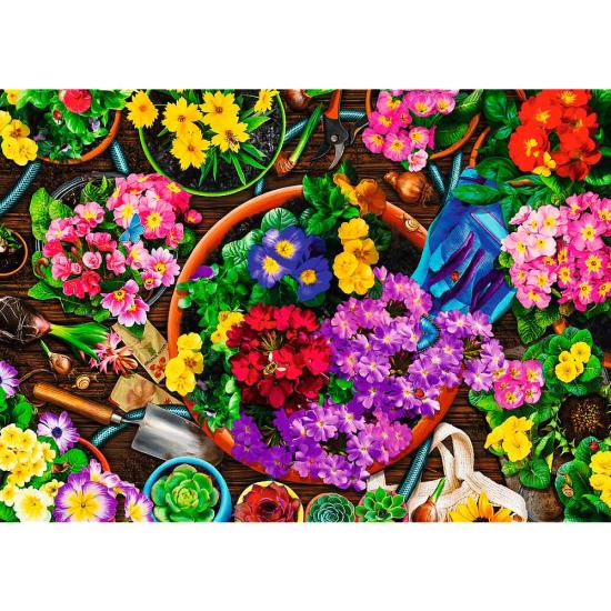 Puzzle Trefl Trabalhar no Jardim 2x500 Peças