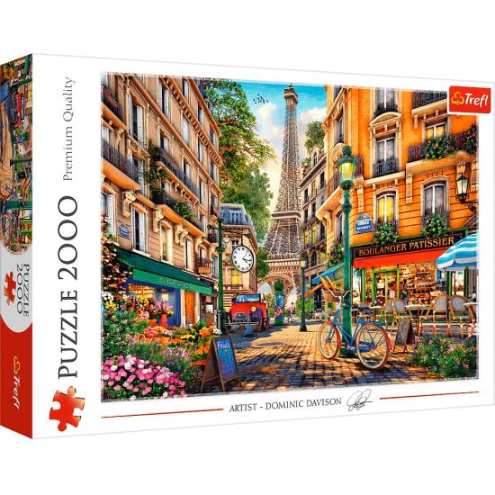 Puzzle Trefl Tarde em Paris de 2000 Peças