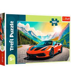 Puzzle Trefl Uma Corrida Contra O Tempo XXL de 100 Peças
