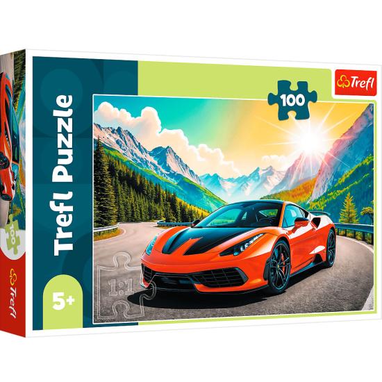 Puzzle Trefl Uma Corrida Contra O Tempo XXL de 100 Peças