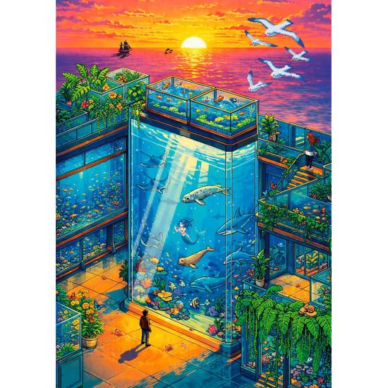 Puzzle Trefl Um Vislumbre Das Profundezas 1000 Peças