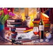Puzzle Trefl Noite do Gato 2.000 peças