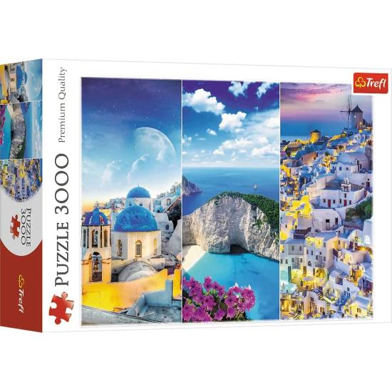 Puzzle Trefl Feriados Gregos de 3000 Peças