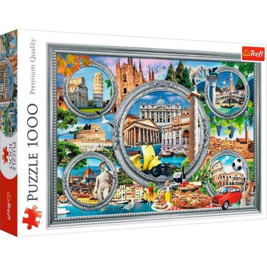 Puzzle Trefl Férias Italianas de 1000 Peças