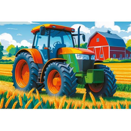 Puzzle Trefl Veículo do Agricultor XXL de 60 Peças