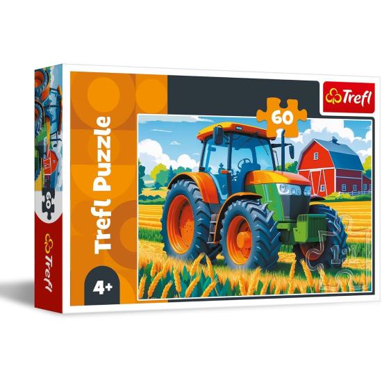 Puzzle Trefl Veículo do Agricultor XXL de 60 Peças