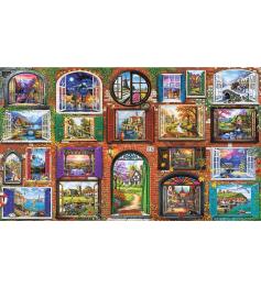 Puzzle Trefl Janelas Das Estações de 10000 Pçs