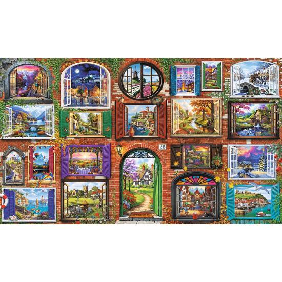 Puzzle Trefl Janelas Das Estações de 10000 Pçs