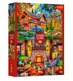 Puzzle Trefl Viagem À Montanha de 2x500 Peças