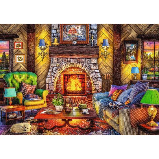 Puzzle Trefl Viagem À Montanha de 2x500 Peças