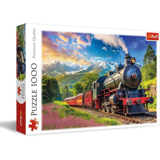 Puzzle Trefl Viagem de Comboio 1000 Peças