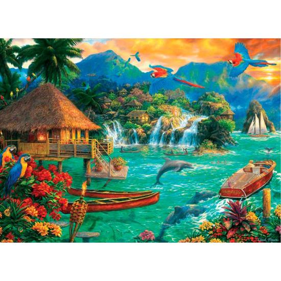 Puzzle Trefl Vida na Ilha de 3000 peças