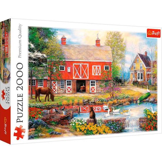 Puzzle Trefl  Da Vida Rural de 2000 peças
