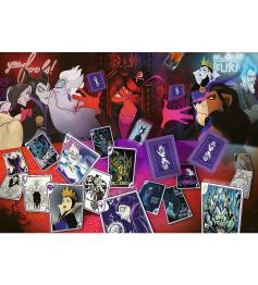 Puzzle Trefl Vilões Disney Somente boas cartas de 1000 Pçs