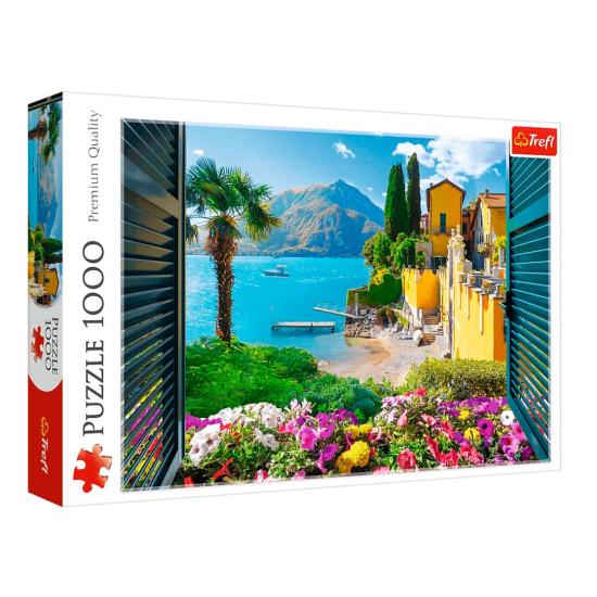 Puzzle Trefl Vista Do Lago Como 1000 Peças