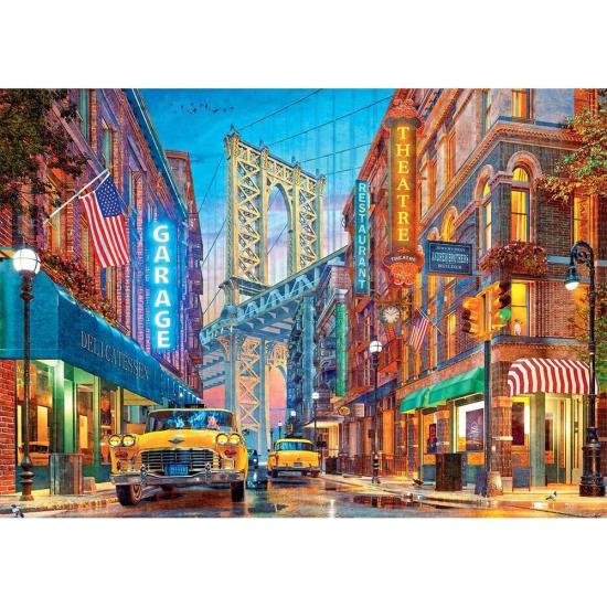 Puzzle Trefl Vista da Ponte de Manhattan de 500 Peças
