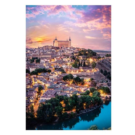 Puzzle Trefl Vistas Da Cidade de Toledo, Espanha de 1500 Peças