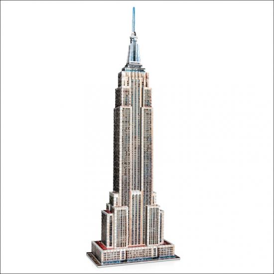 Puzzle Wrebbit Empire State Building 3D 975 peças 3D 975
