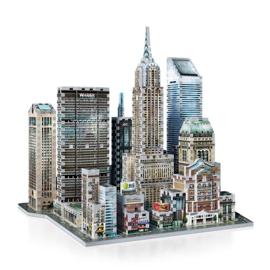 Puzzle Wrebbit Manhattan East 3D 875 peças