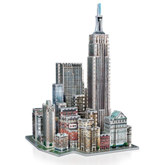 Puzzle Wrebbit Manhattan West 3D 900 peças