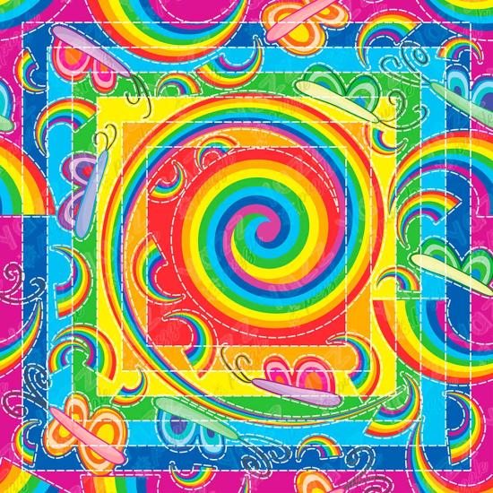 Puzzle Yazz Arco-íris e Borboletas de 1023 peças