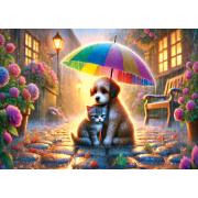 Puzzle Yazz Sob O Guarda-Chuva de 1000 peças
