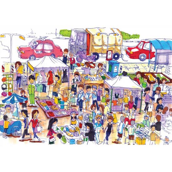 Puzzle Yazz Bazar de 1000 peças
