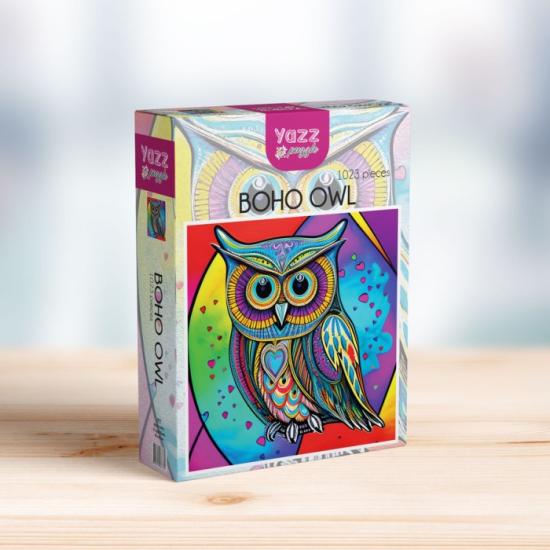 Puzzle Yazz Coruja Boho de 1023 peças