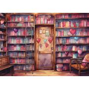 Puzzle Yazz Biblioteca Romântica de 1000 peças