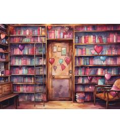Puzzle Yazz Biblioteca Romântica de 1000 peças