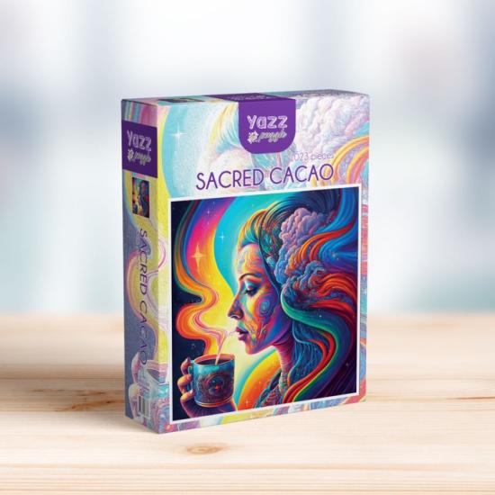 Puzzle Yazz Cacau Sagrado de 1023 peças Puzzle Yazz Cacau Sagrado de 1023 peças