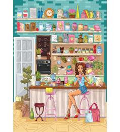 Puzzle Yazz Café Aconchegante de 1000 peças
