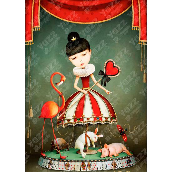 Puzzle Yazz Garota Carrossel de 1000 peças