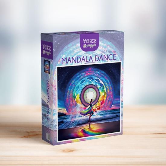 Puzzle Yazz Dança Mandala de 1023 peças Puzzle Yazz Dança Mandala de 1023 peças