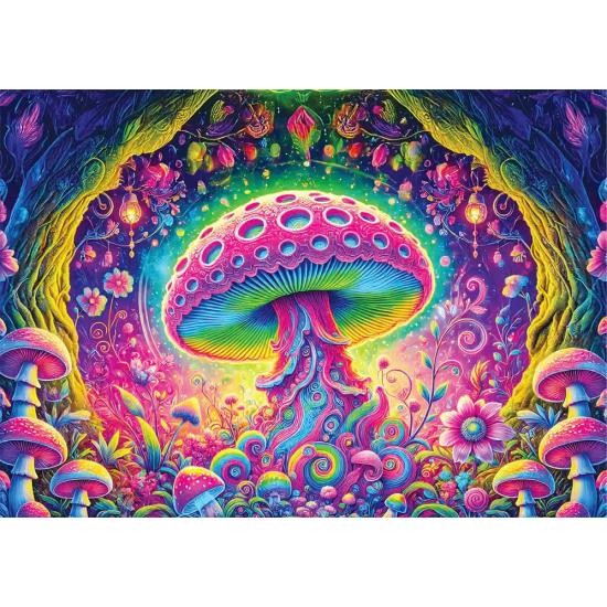 Puzzle Yazz O Cogumelo de 1000 peças