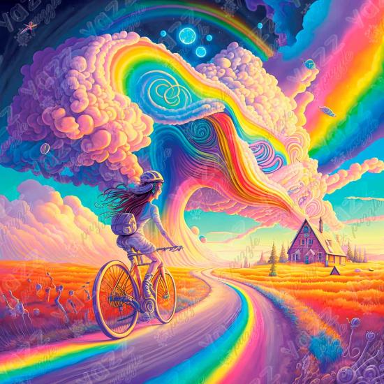 Puzzle Yazz Biciclável de 1023 peças