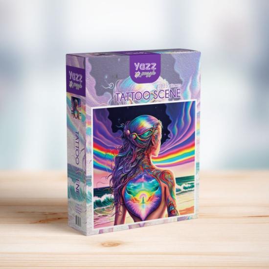 Puzzle Yazz Cena de Tatuagem de 1023 peças