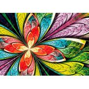 Puzzle Yazz Flor Colorida de 1000 peças
