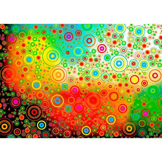 Puzzle Yazz Flores Abstractas de 1000 peças Puzzle Yazz Flores Abstractas de 1000 peças