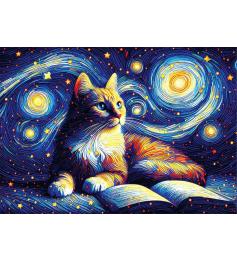 Puzzle Yazz Gato Estrelado de 1000 peças