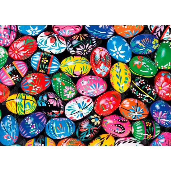 Puzzle Yazz Ovos de Páscoa Pintados de 1000 peças Puzzle Yazz Ovos de Páscoa Pintados de 1000 peças