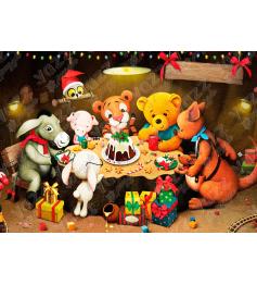 Puzzle Yazz Winnie Natal de 1000 peças