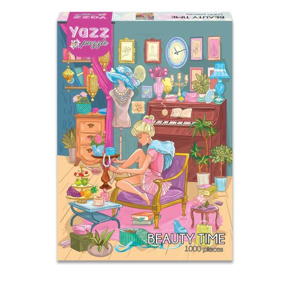 Puzzle Yazz Hora Da Beleza de 1000 peças