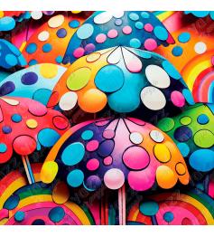 Puzzle Yazz Guarda-chuva Colorido de 1023 peças