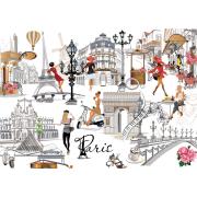 Puzzle Yazz Paris de 1000 peças