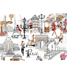 Puzzle Yazz Paris de 1000 peças
