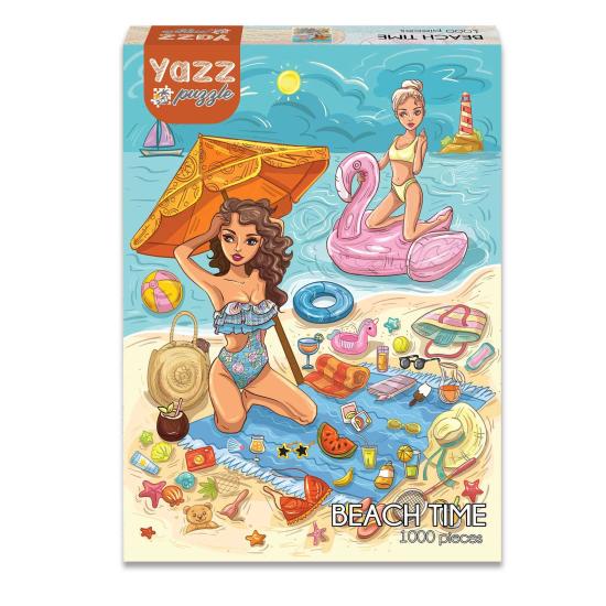 Puzzle Yazz Hora De Ir À Praia de 1000 peças