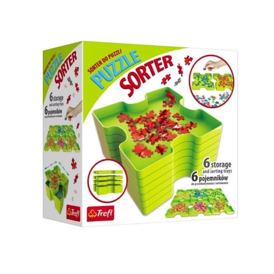 Separador de peças Trefl de 6 bandejas